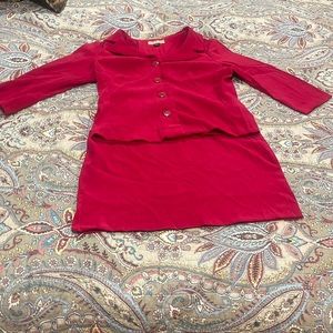 Skirt suit